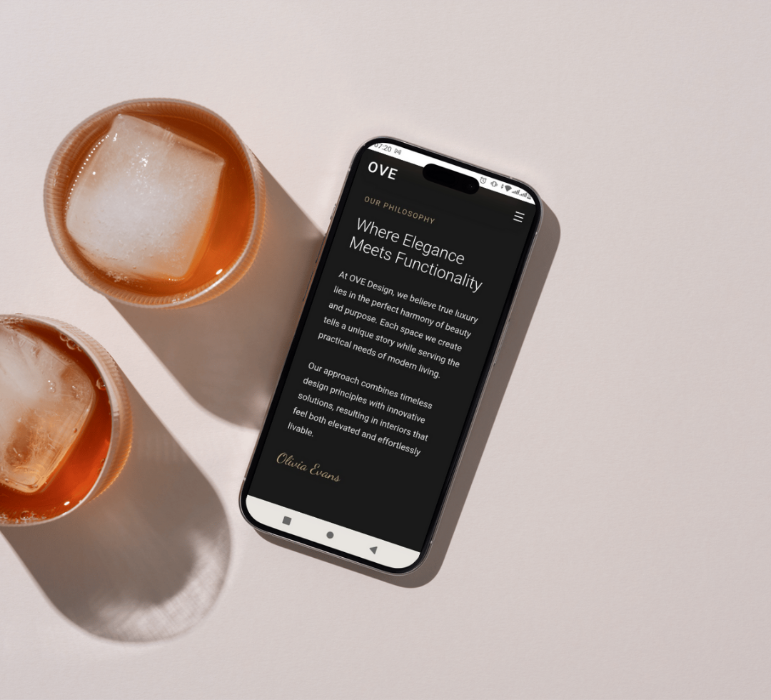 OVE Digital Website